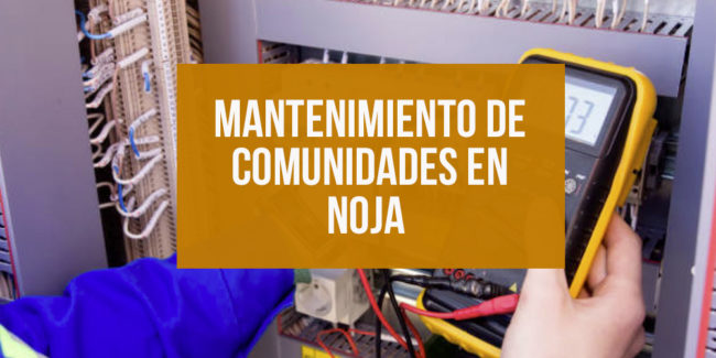 Mantenimiento de comunidades en Noja